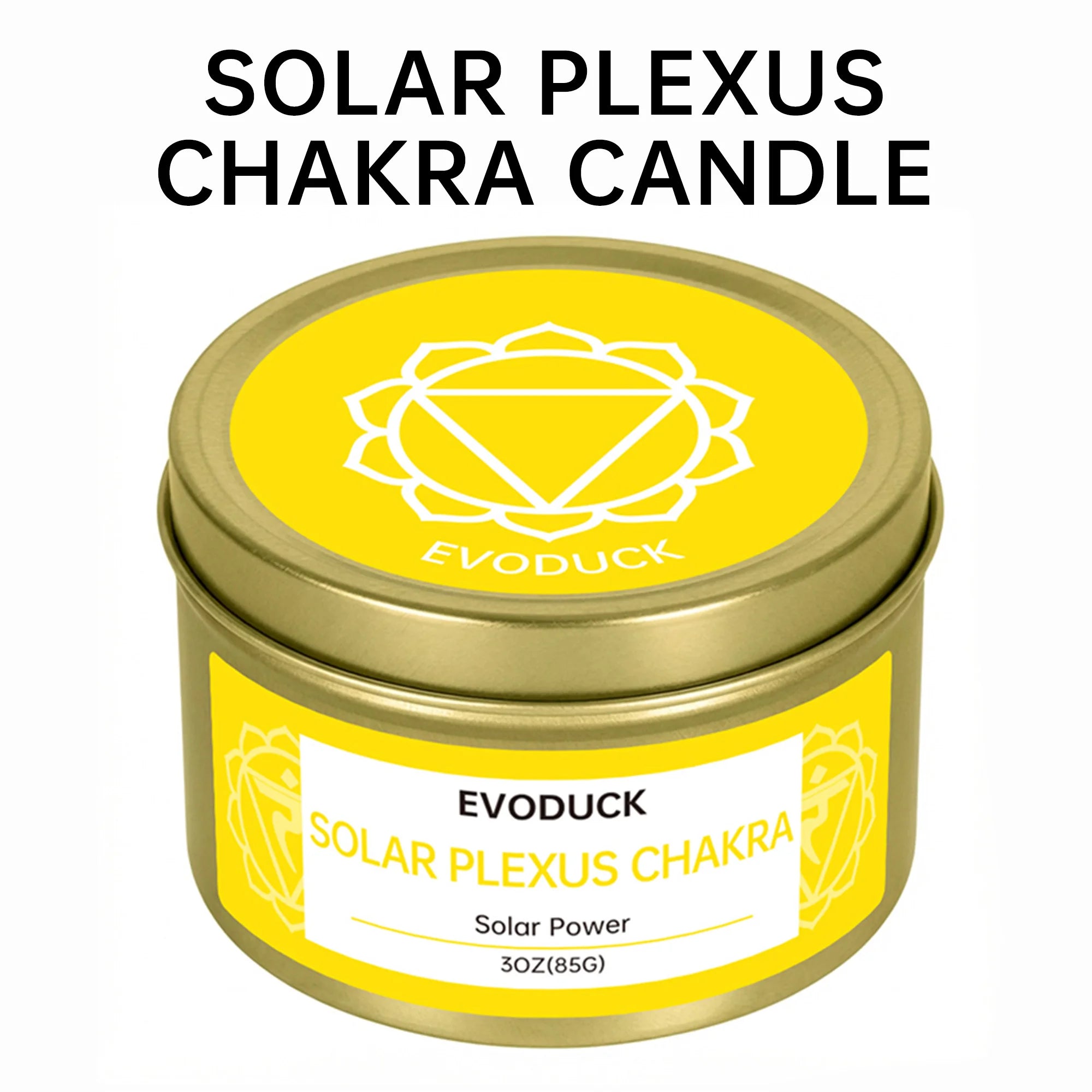 Sacral Chakra Candle – 3oz, Sweet Orange, Gift & Party Candle