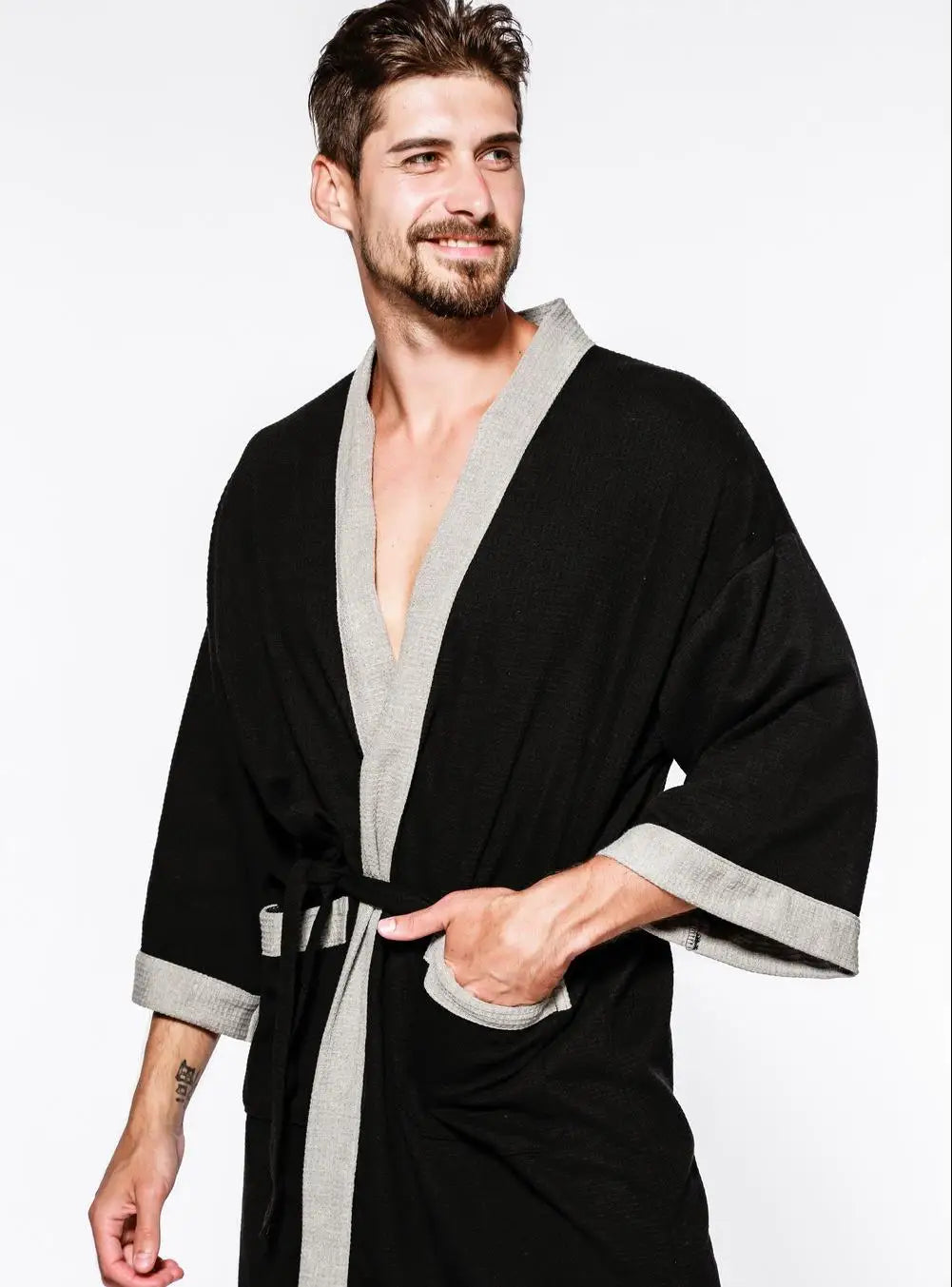 Men's Kimono Robe | Cotton Kimono Robe | 2 CUZZNS