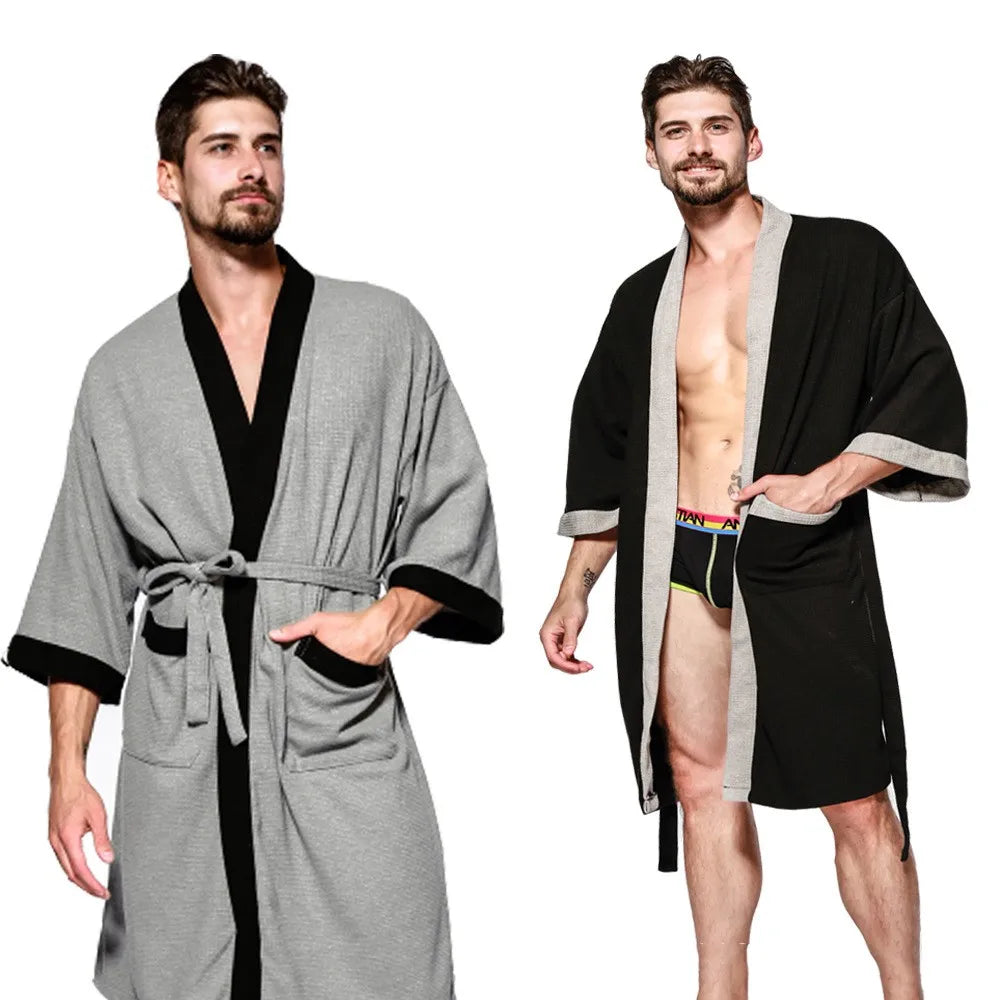 Men's Kimono Robe | Cotton Kimono Robe | 2 CUZZNS