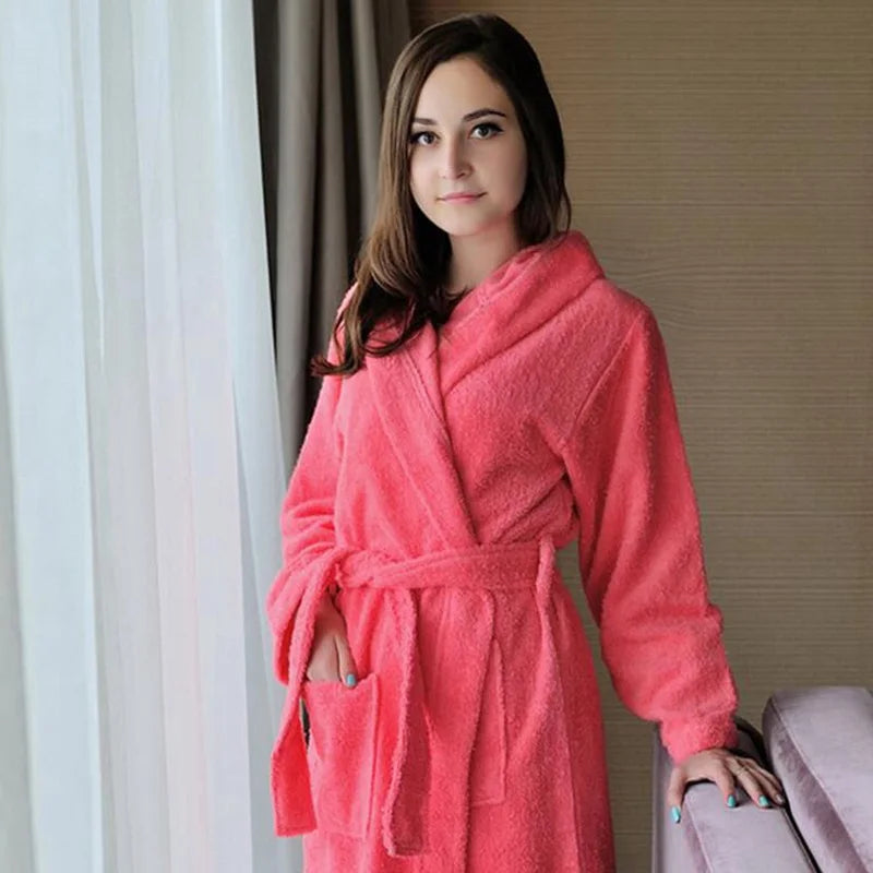 Men’s Hooded Cotton Bathrobe | Men’s Bathrobe | 2 CUZZNS