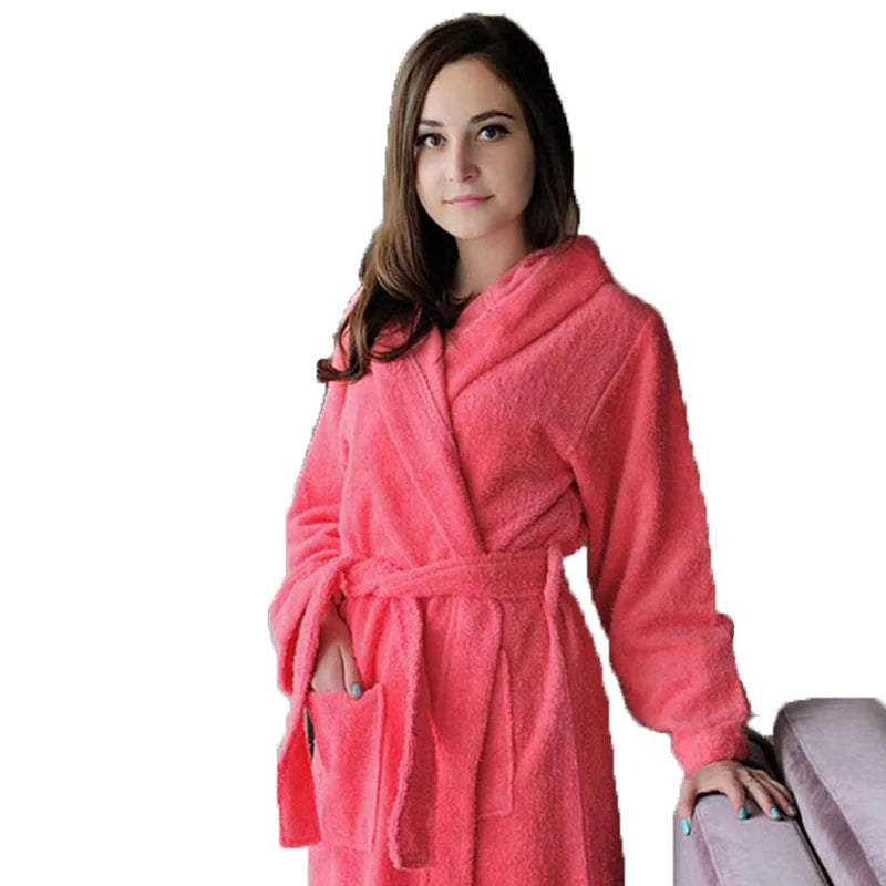 Men’s Hooded Cotton Bathrobe | Men’s Bathrobe | 2 CUZZNS