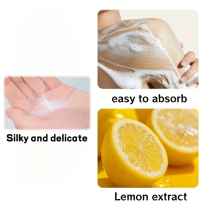 Lemon Shower Gel - Hypoallergenic Body Wash | 2 CUZZNS