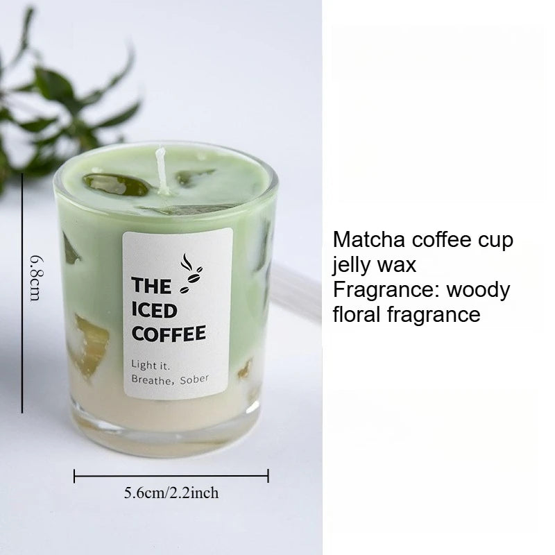 Jelly Wax Coffee Candle – Romantic, Smoke-Free Aromatherapy