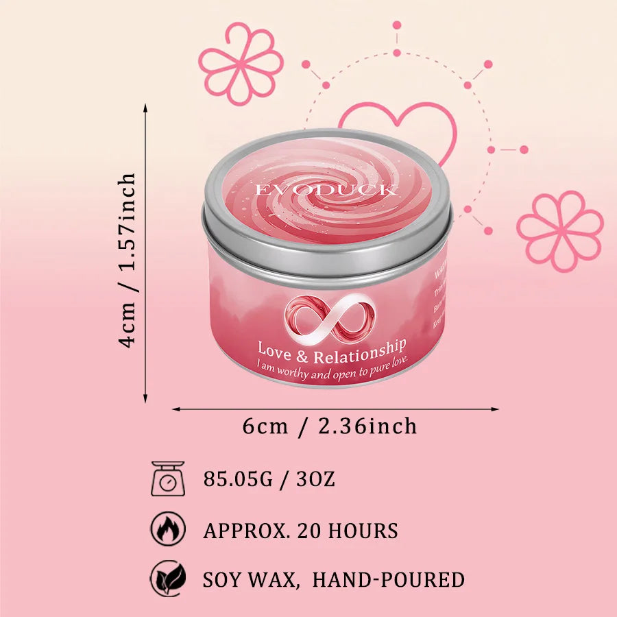 Manifestation Candle 3oz – Love & Positive Vibes