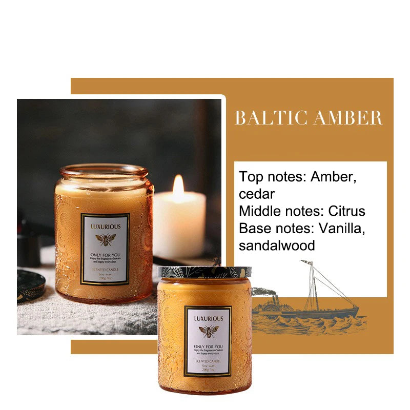 7 OZ Natural Soy Serenity Scented Candle Gift