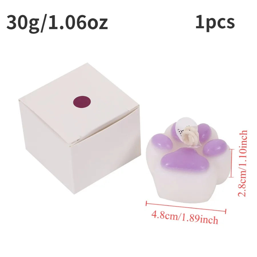 Cat Paw Candle – Cute Scented Decor for Home & Parties