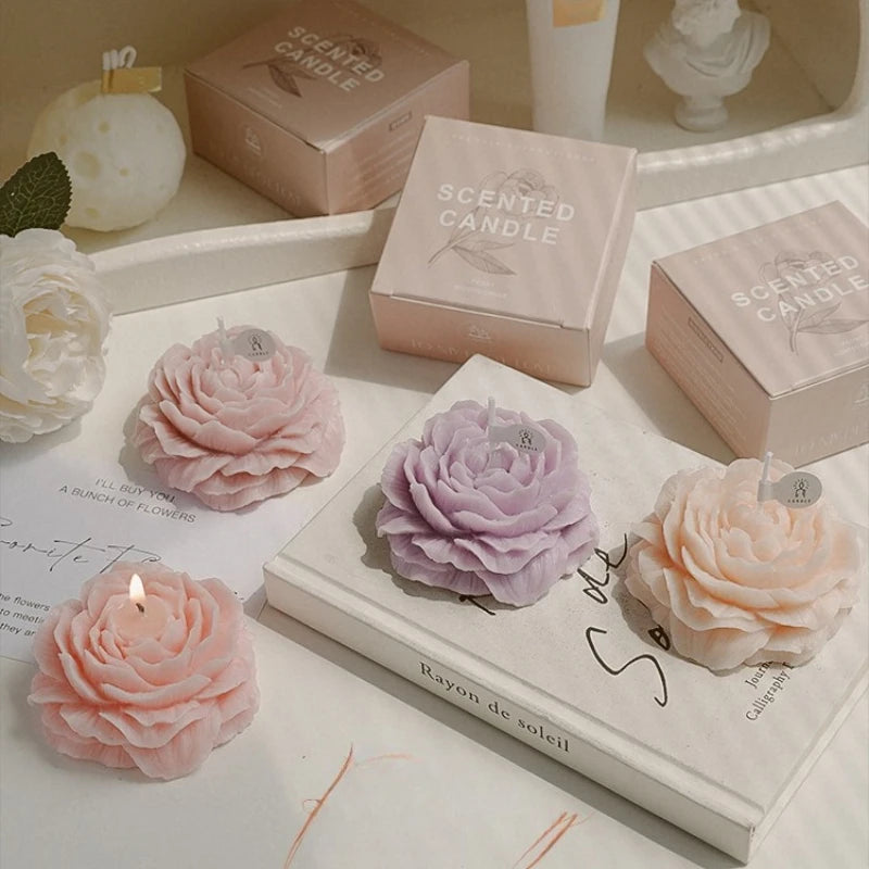 Flower Shaped Candle | Flower Shaped Fragrance Candle | 2 CUZZNS