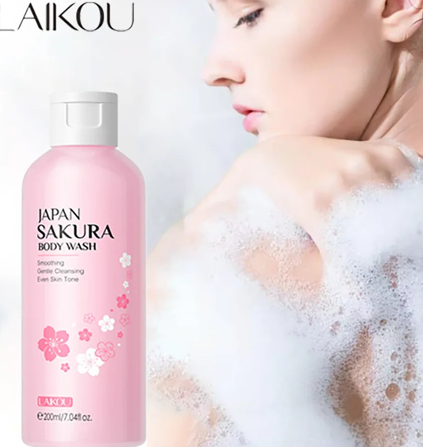Sakura Shower Gel | Moisturizing Body Wash | 2 CUZZNS