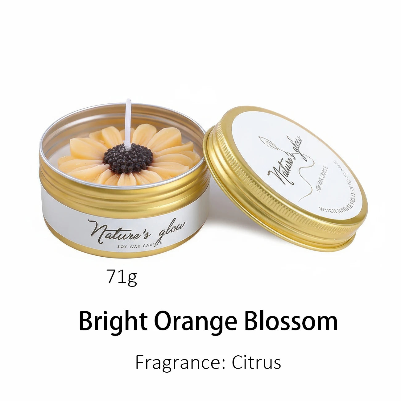 Chamomile Soy Candle – Calm, Clean & Romantic
