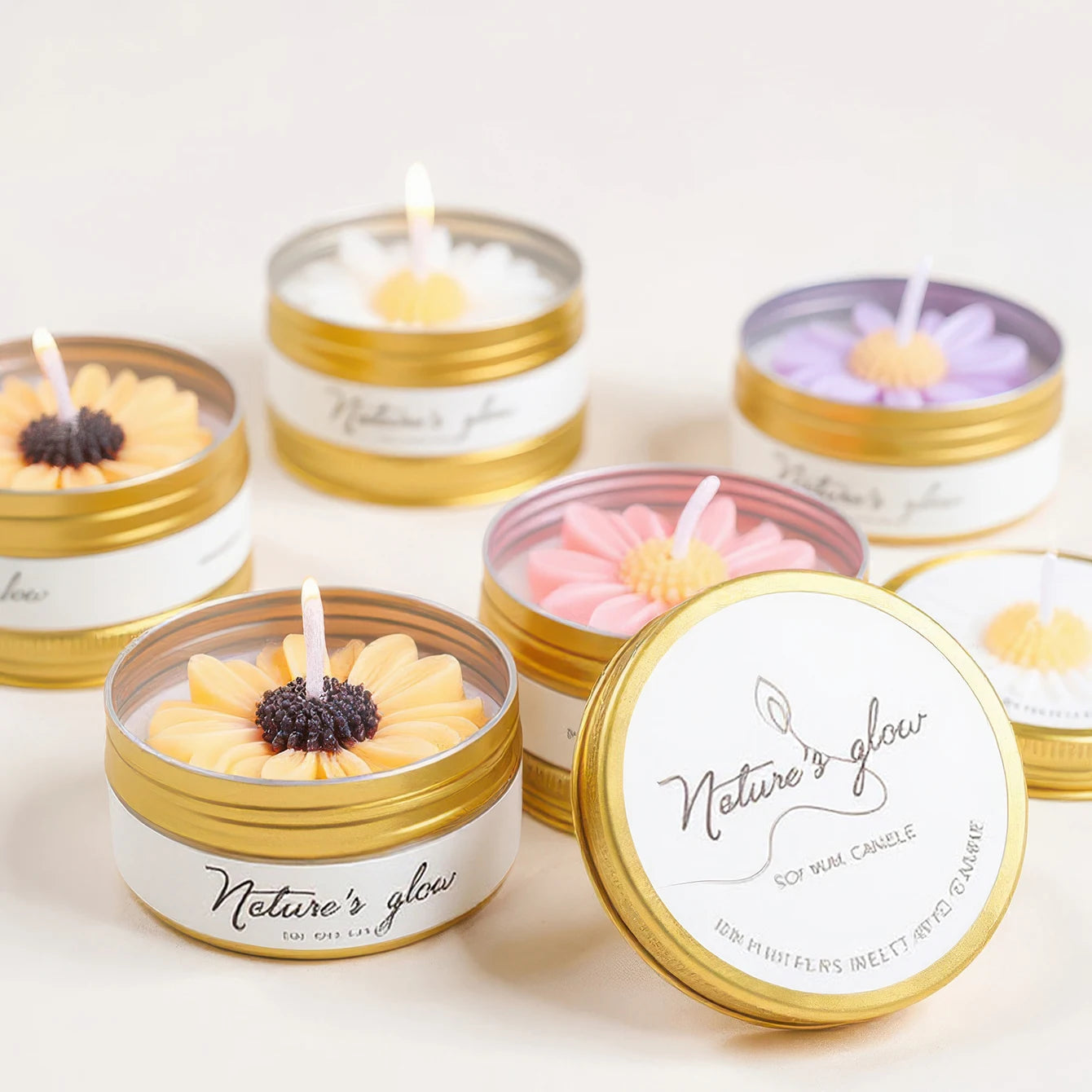 Chamomile Soy Candle – Calm, Clean & Romantic