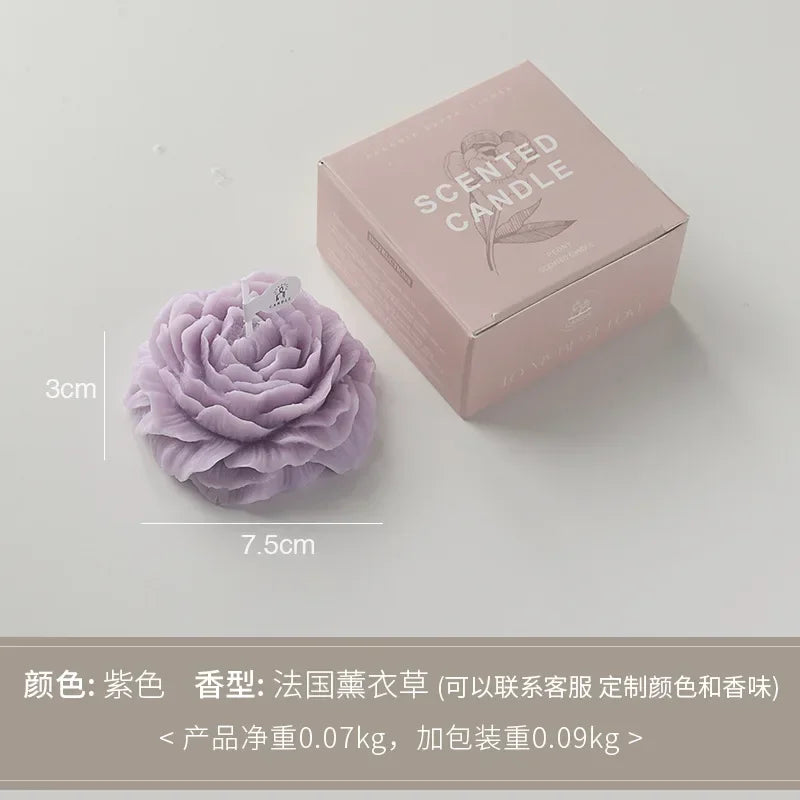 Flower Shaped Candle | Flower Shaped Fragrance Candle | 2 CUZZNS