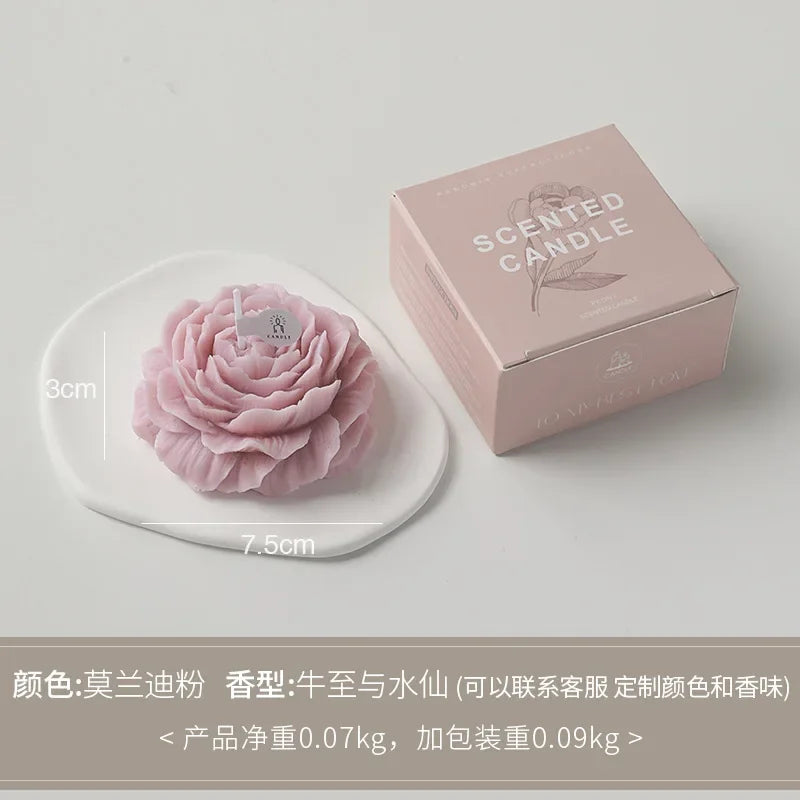 Flower Shaped Candle | Flower Shaped Fragrance Candle | 2 CUZZNS