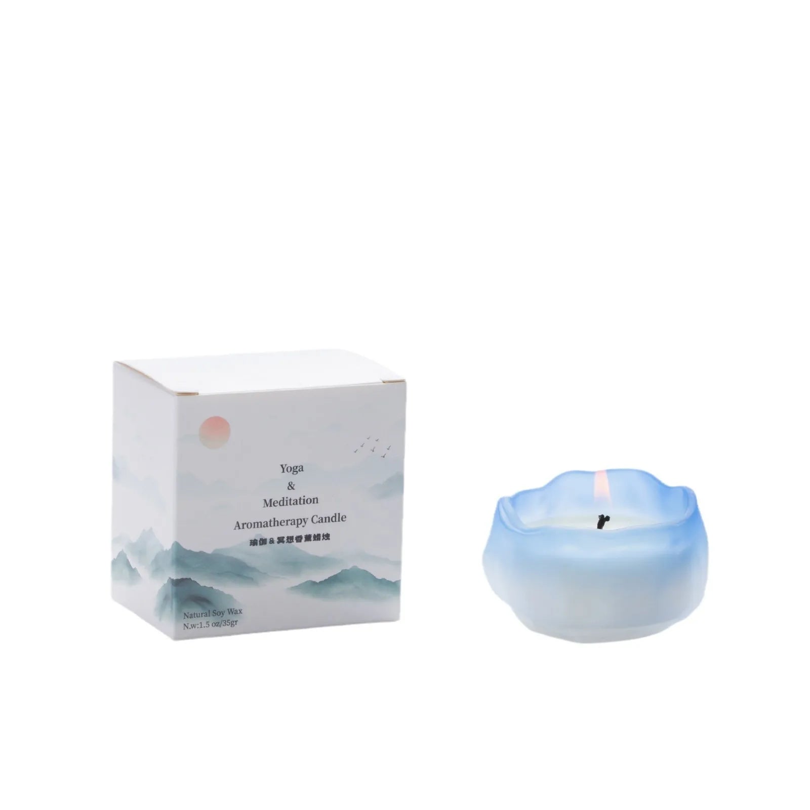 Soy Wax Aromatherapy Candle – Yoga & Travel Tin