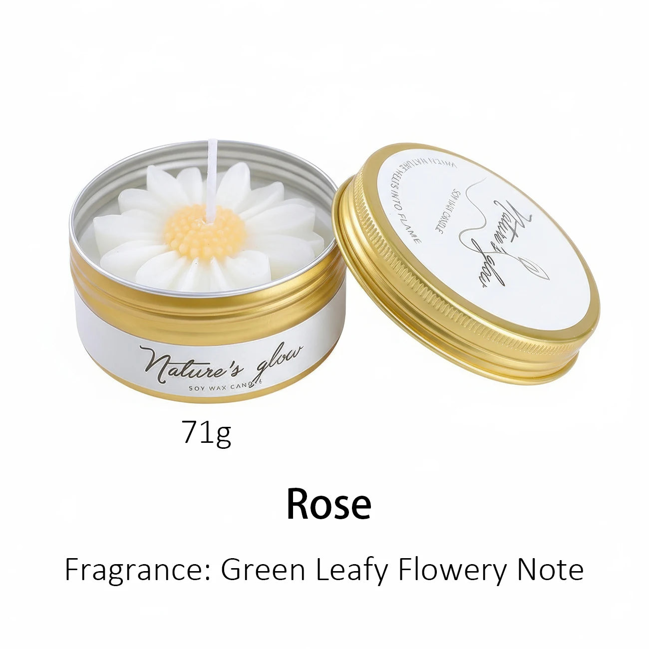 Chamomile Soy Candle – Calm, Clean & Romantic