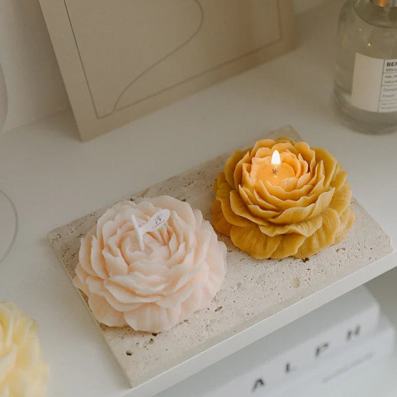 Flower Shaped Candle | Flower Shaped Fragrance Candle | 2 CUZZNS