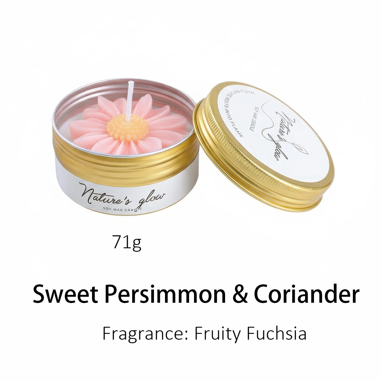 Chamomile Soy Candle – Calm, Clean & Romantic