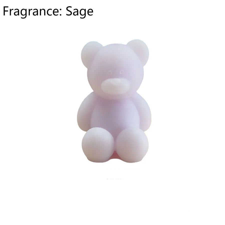 Mini Bear Candle | Mini Bear Aromatherapy Candle | 2 CUZZNS