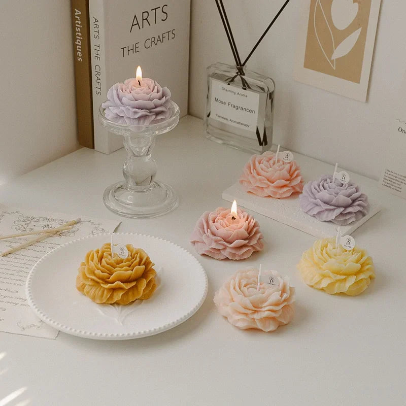 Flower Shaped Candle | Flower Shaped Fragrance Candle | 2 CUZZNS