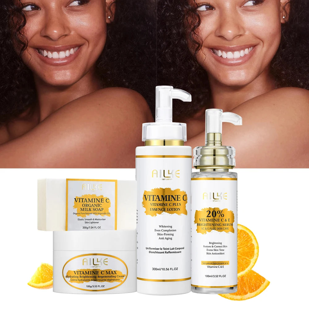 Vitamin C Skincare Set | Vitamin C Set | Skincare Set | 2 CUZZNS

