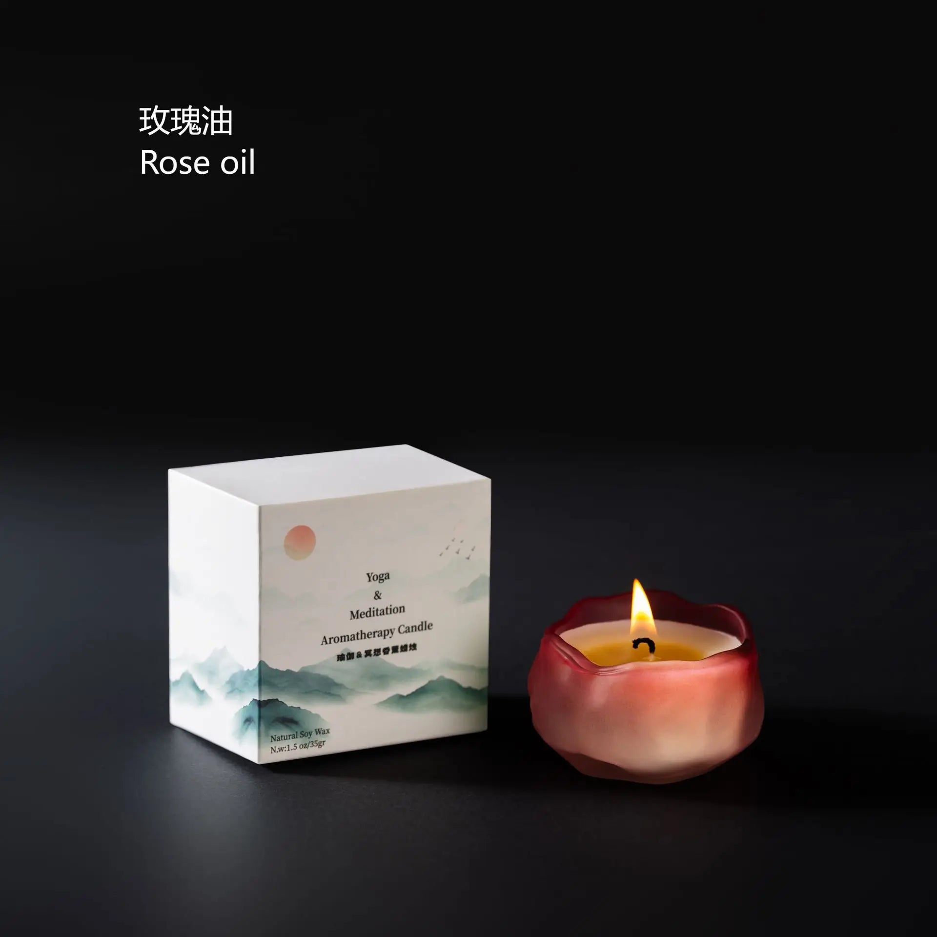 Soy Wax Aromatherapy Candle – Yoga & Travel Tin
