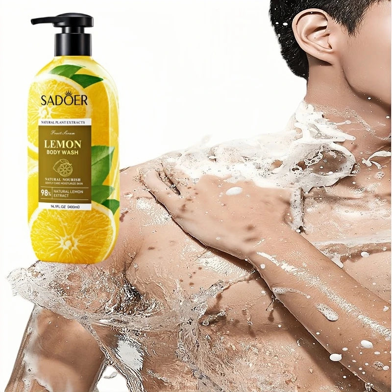 Lemon Shower Gel - Hypoallergenic Body Wash | 2 CUZZNS