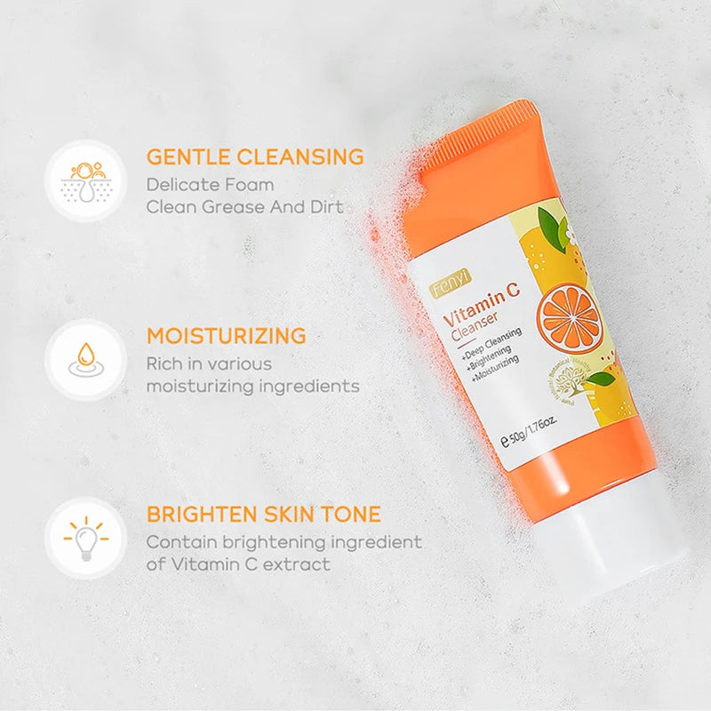 Vitamin C Facial Cleanser | Facial Cleanser | 2 CUZZNS