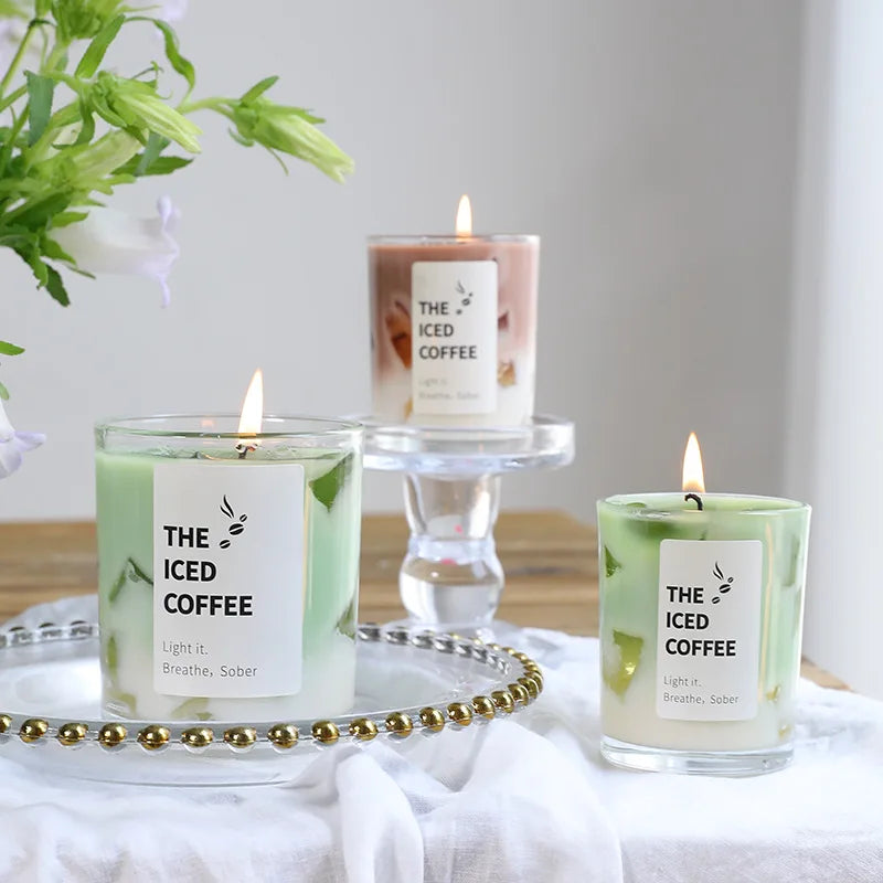 Jelly Wax Coffee Candle – Romantic, Smoke-Free Aromatherapy