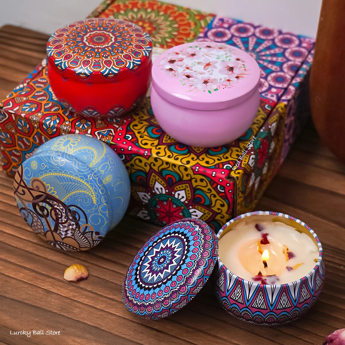 Scented Candle Set | 4Pcs Scented Candles | 2 CUZZNS