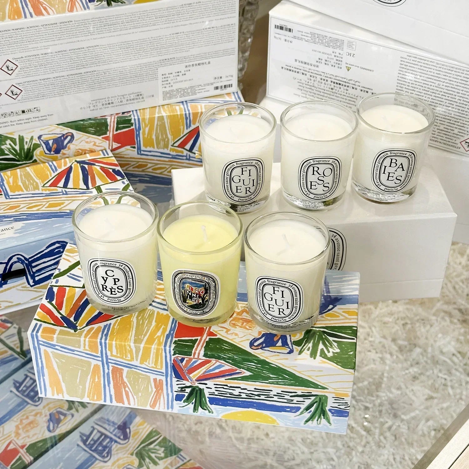 French Aromatherapy Candle – Plant Scented, Elegant Gift