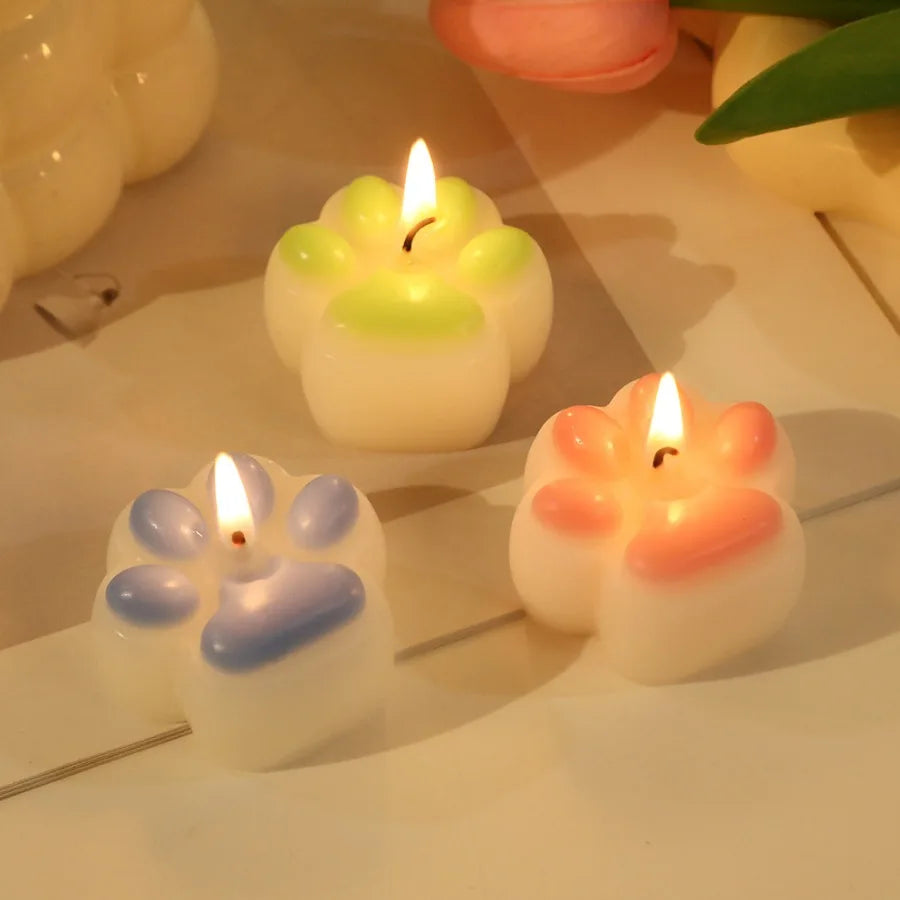 Cat Paw Candle – Cute Scented Decor for Home & Parties