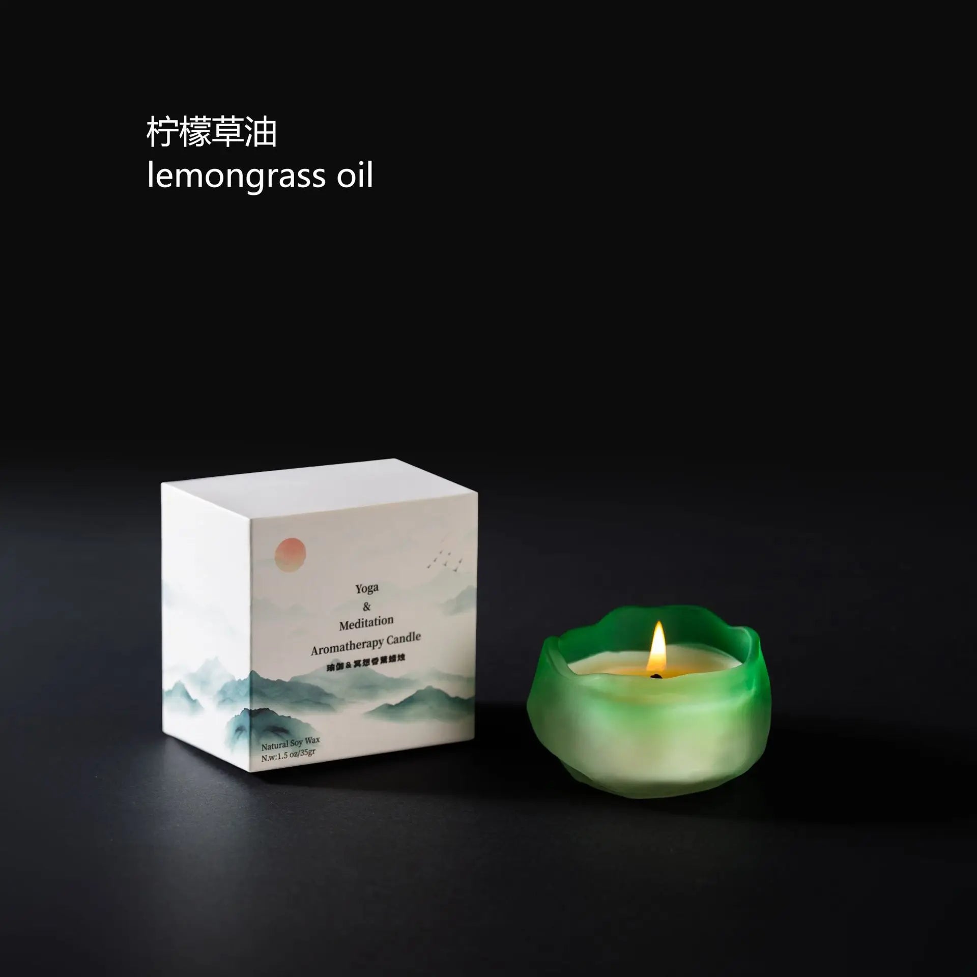 Soy Wax Aromatherapy Candle – Yoga & Travel Tin