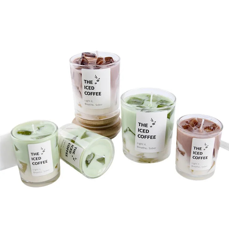 Jelly Wax Coffee Candle – Romantic, Smoke-Free Aromatherapy