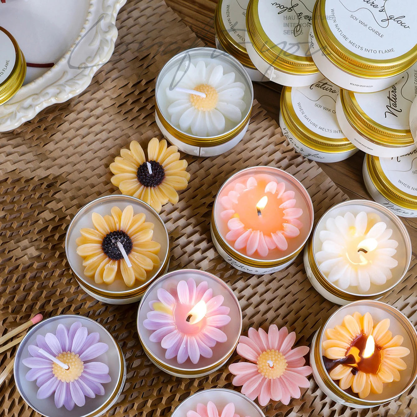 Chamomile Soy Candle – Calm, Clean & Romantic