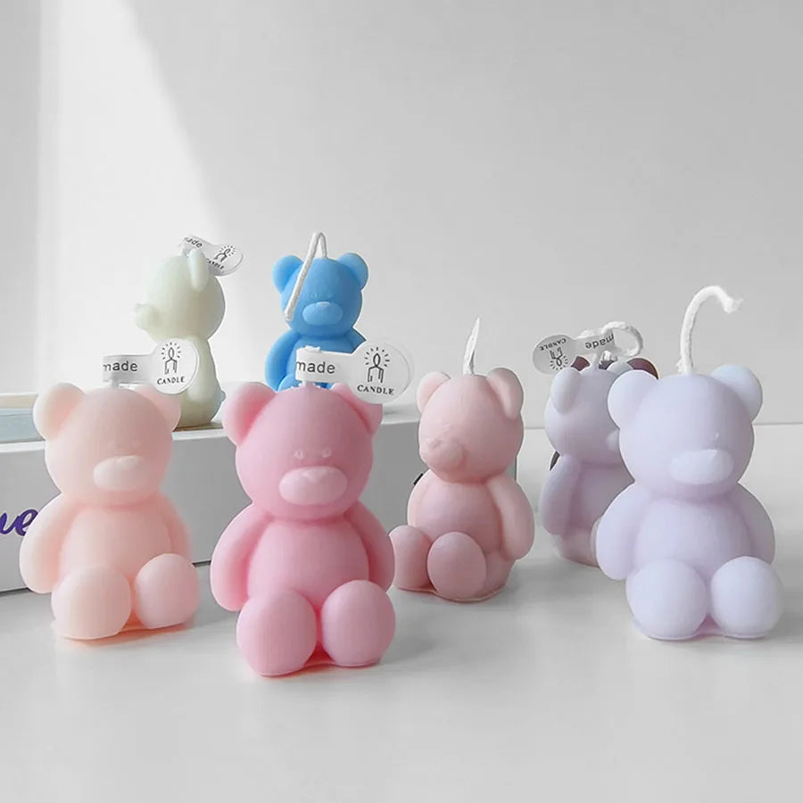 Mini Bear Candle | Mini Bear Aromatherapy Candle | 2 CUZZNS