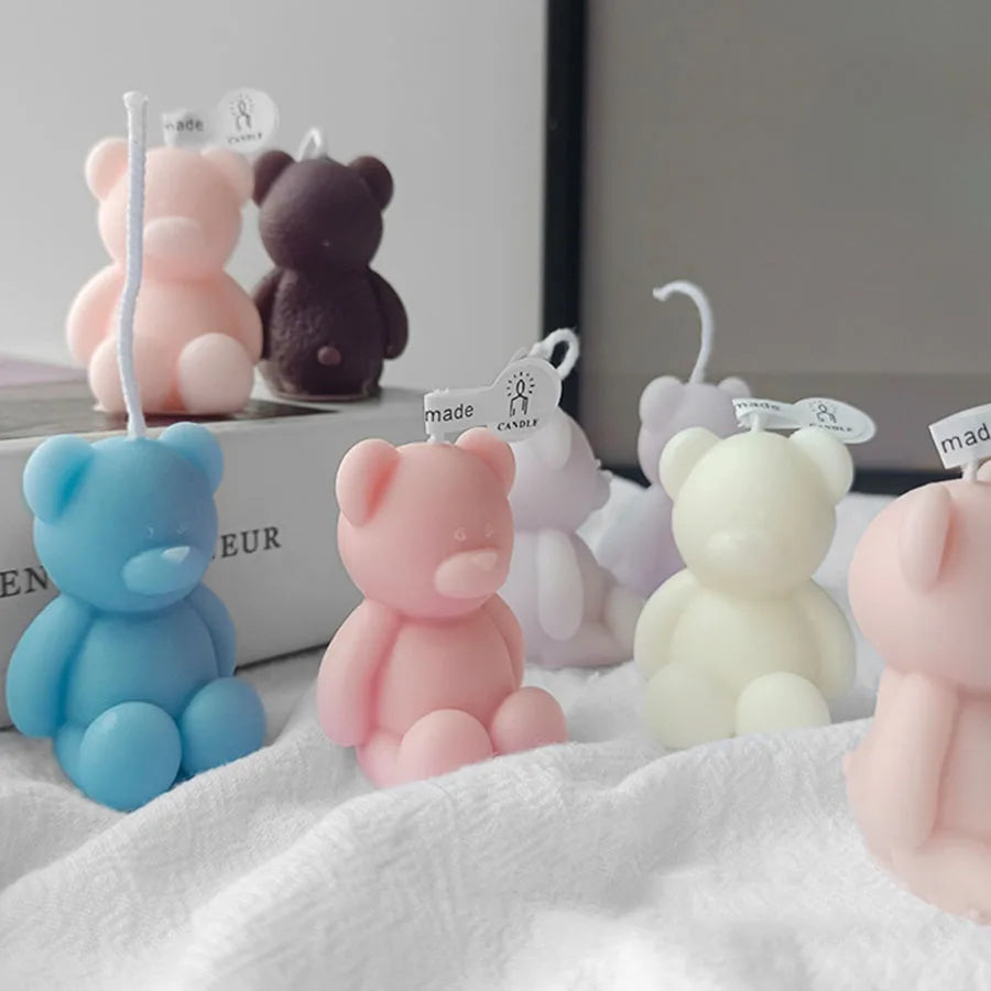 Mini Bear Candle | Mini Bear Aromatherapy Candle | 2 CUZZNS
