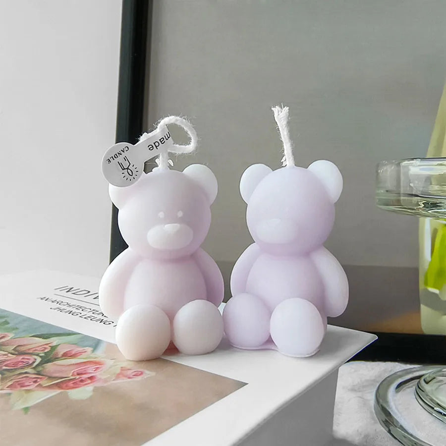 Mini Bear Candle | Mini Bear Aromatherapy Candle | 2 CUZZNS