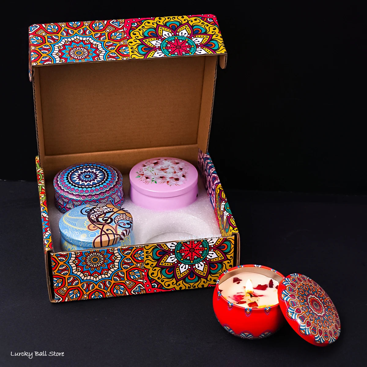 Scented Candle Set | 4Pcs Scented Candles | 2 CUZZNS