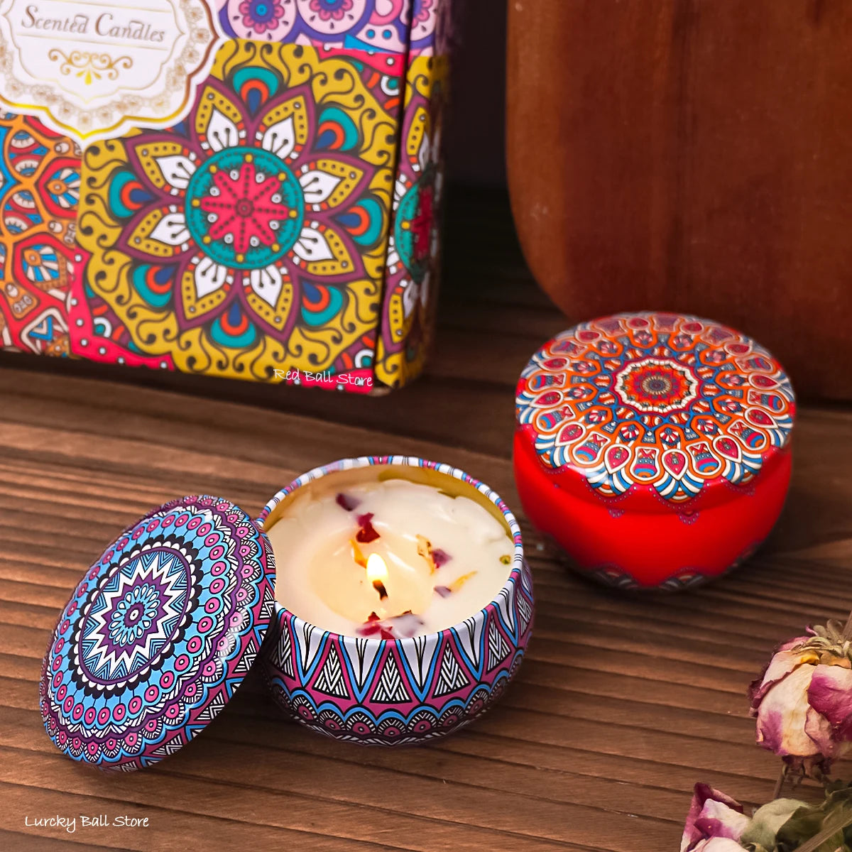 Scented Candle Set | 4Pcs Scented Candles | 2 CUZZNS