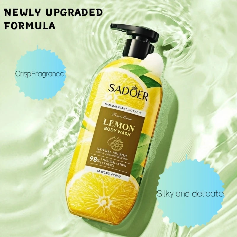 Lemon Shower Gel - Hypoallergenic Body Wash | 2 CUZZNS