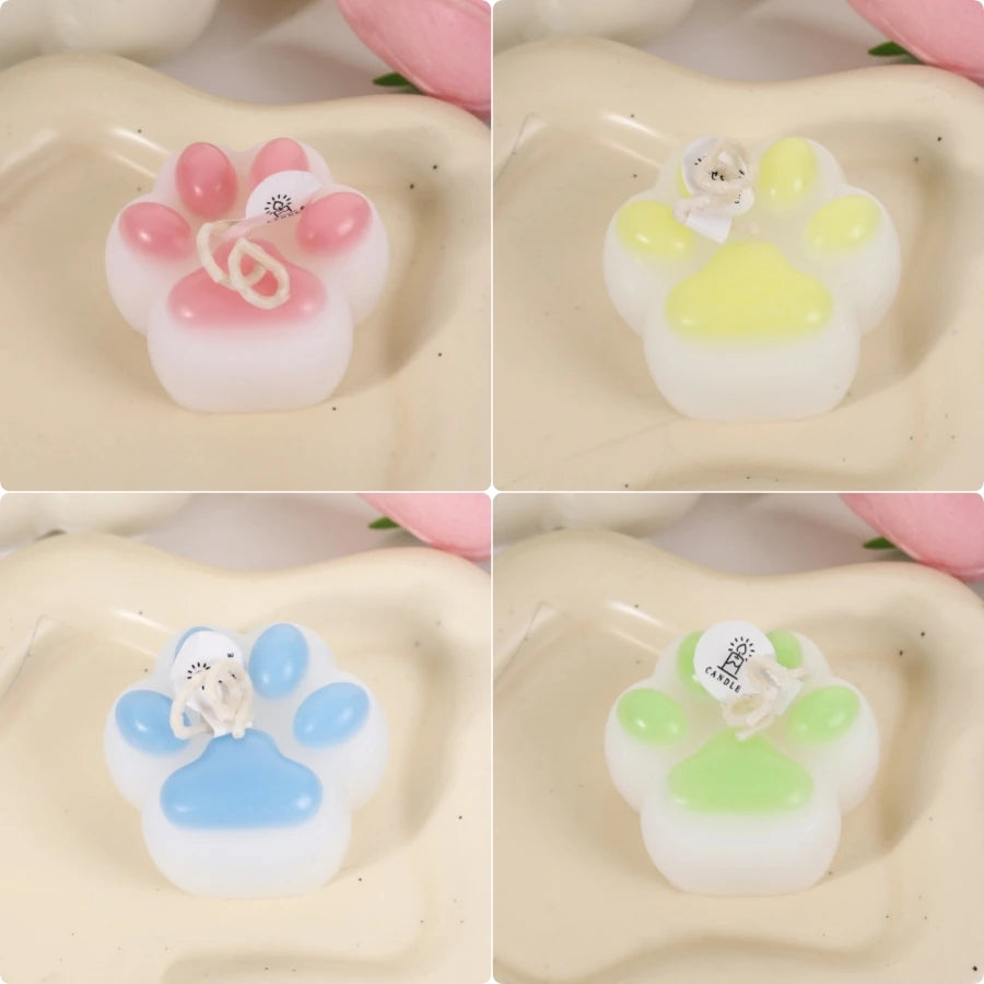 Cat Paw Candle – Cute Scented Decor for Home & Parties
