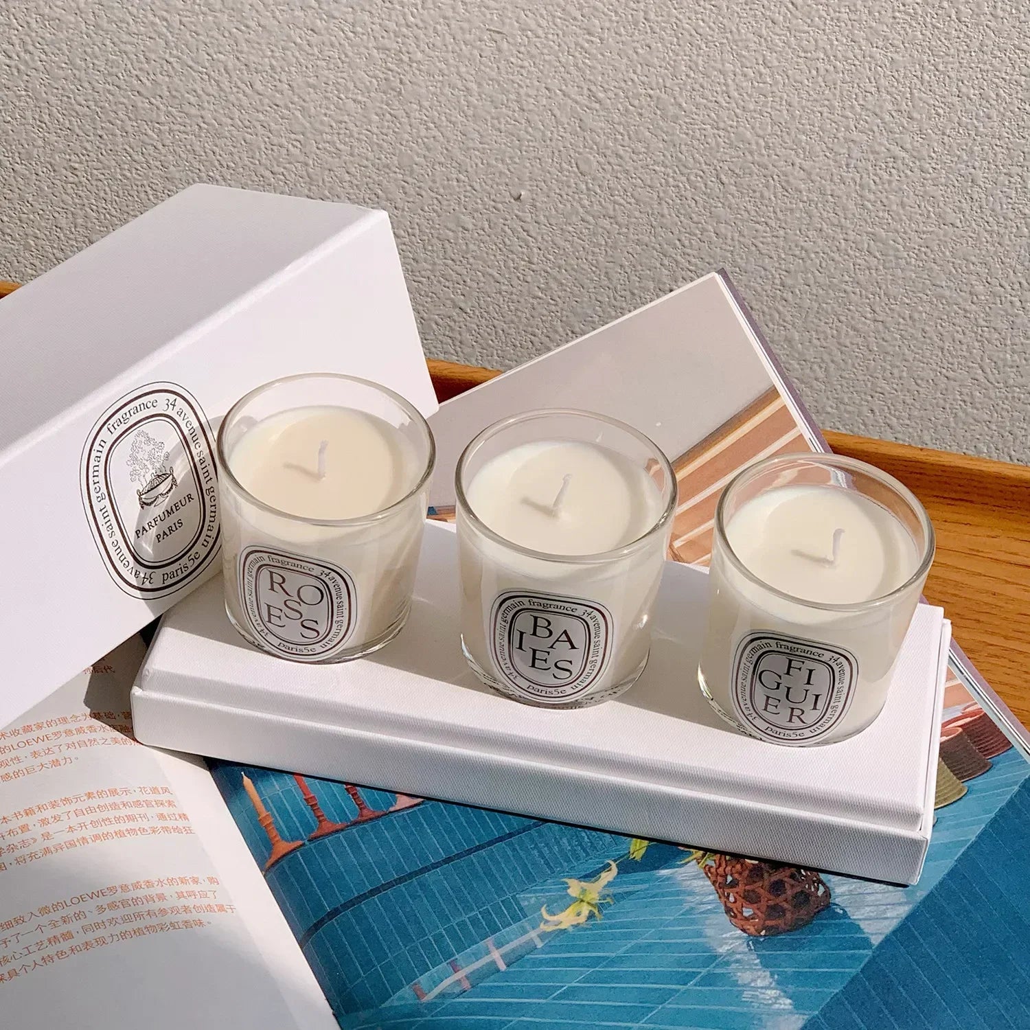 French Aromatherapy Candle – Plant Scented, Elegant Gift