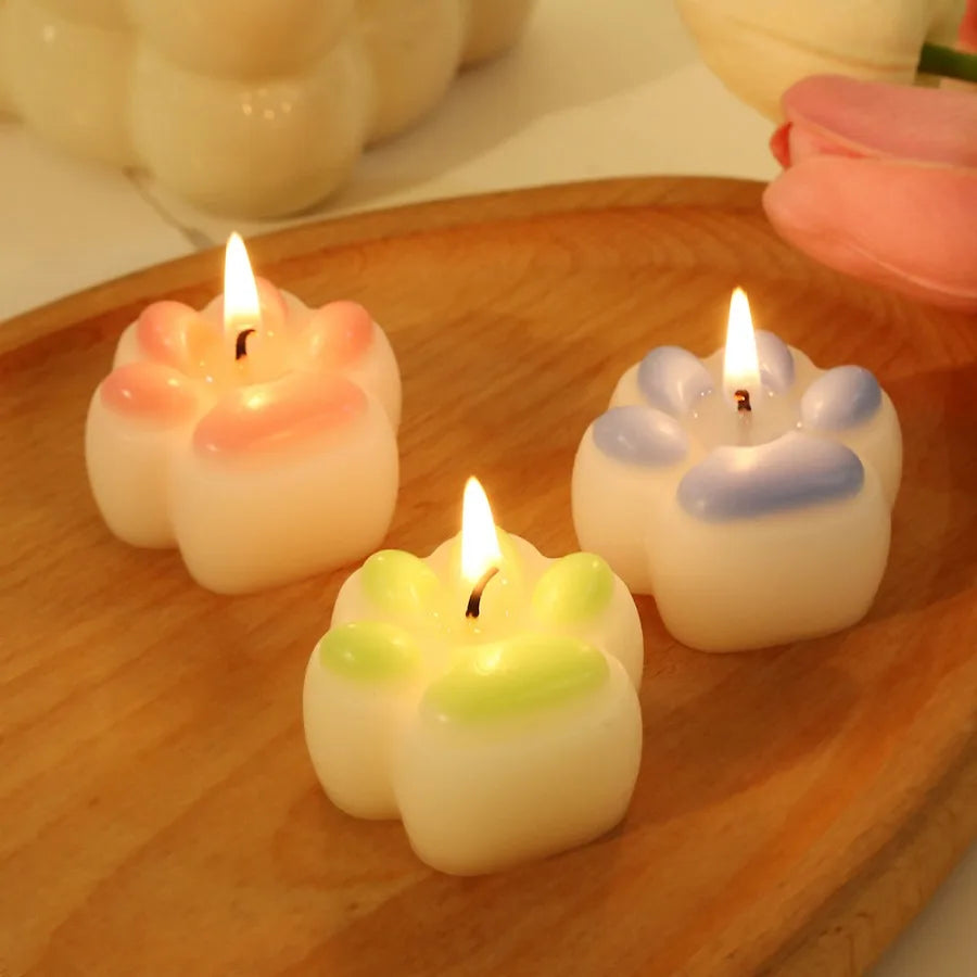 Cat Paw Candle – Cute Scented Decor for Home & Parties