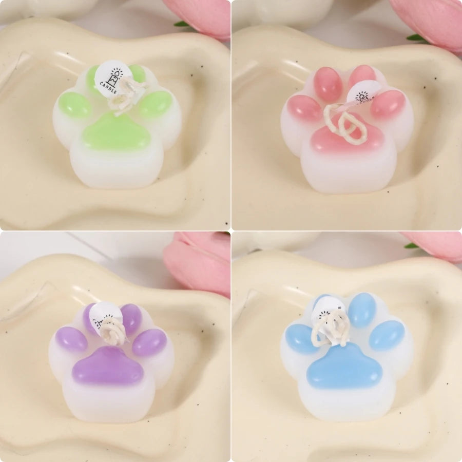 Cat Paw Candle – Cute Scented Decor for Home & Parties