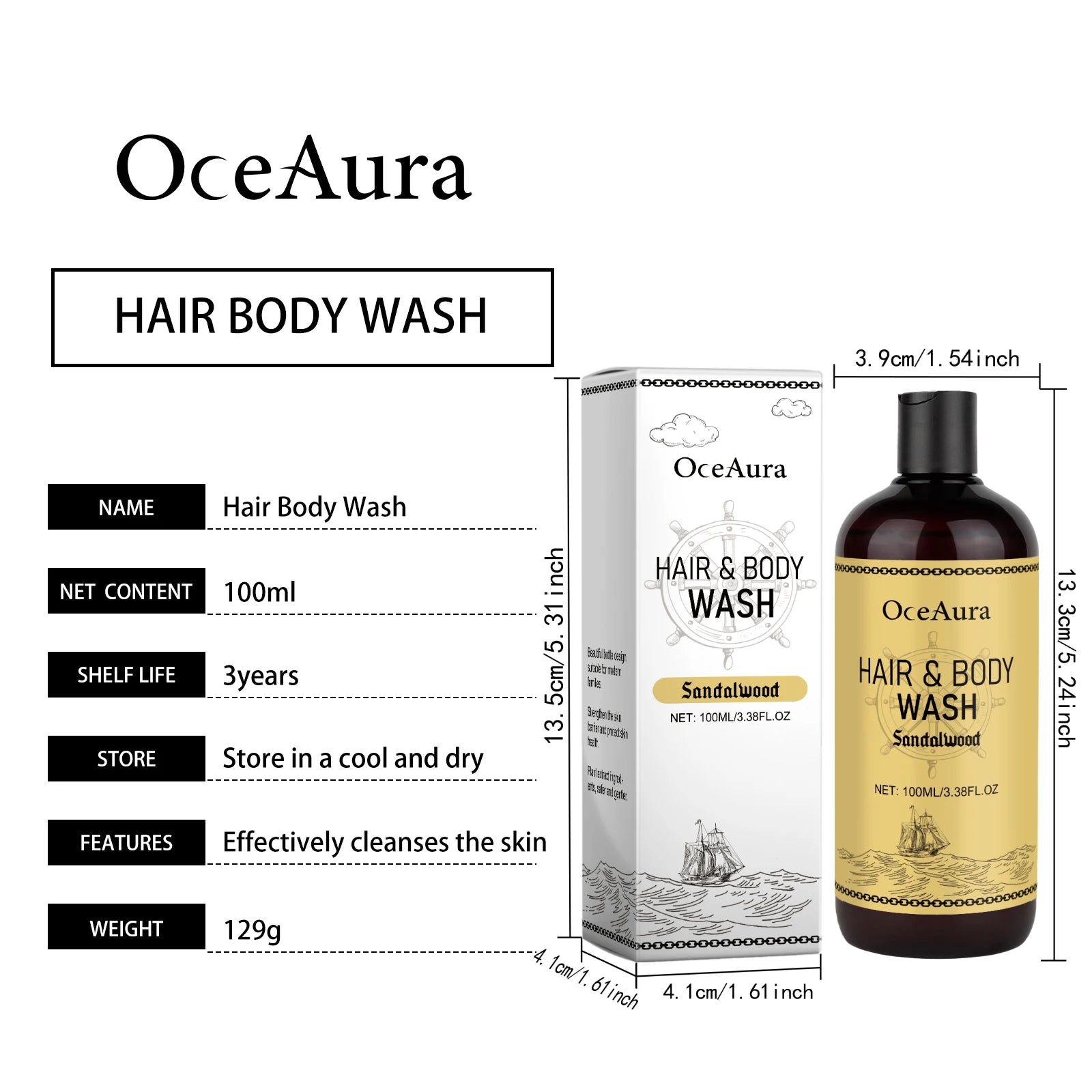 Shampoo & Body Wash |  2-in-1 Shampoo & Body Wash | 2 CUZZNS