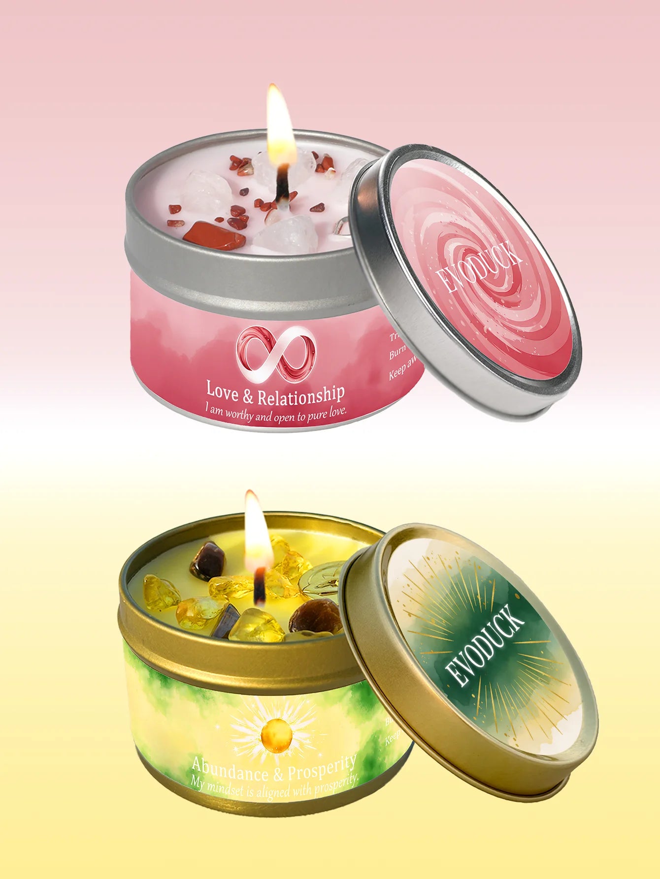 Manifestation Candle 3oz – Love & Positive Vibes