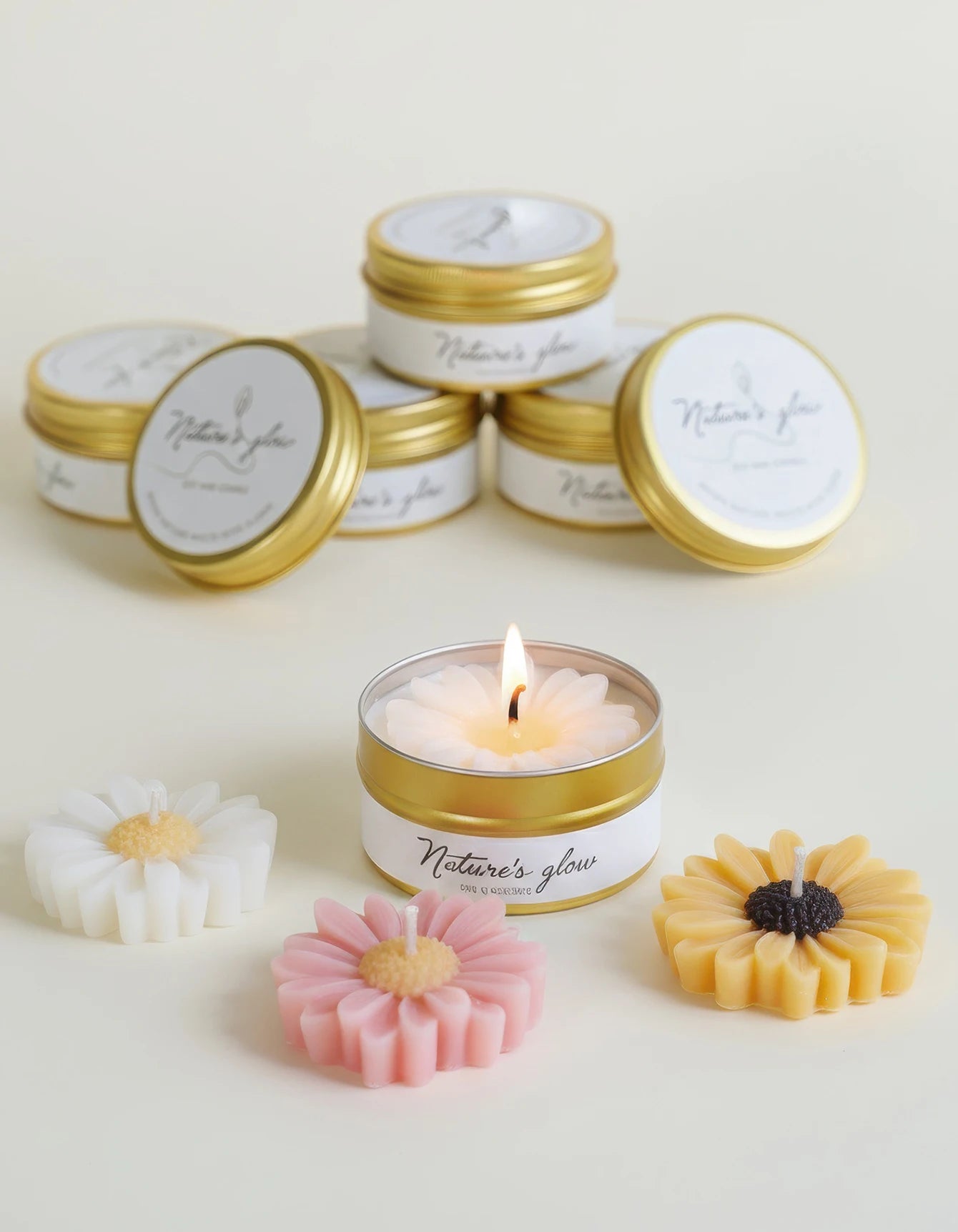 Chamomile Soy Candle – Calm, Clean & Romantic